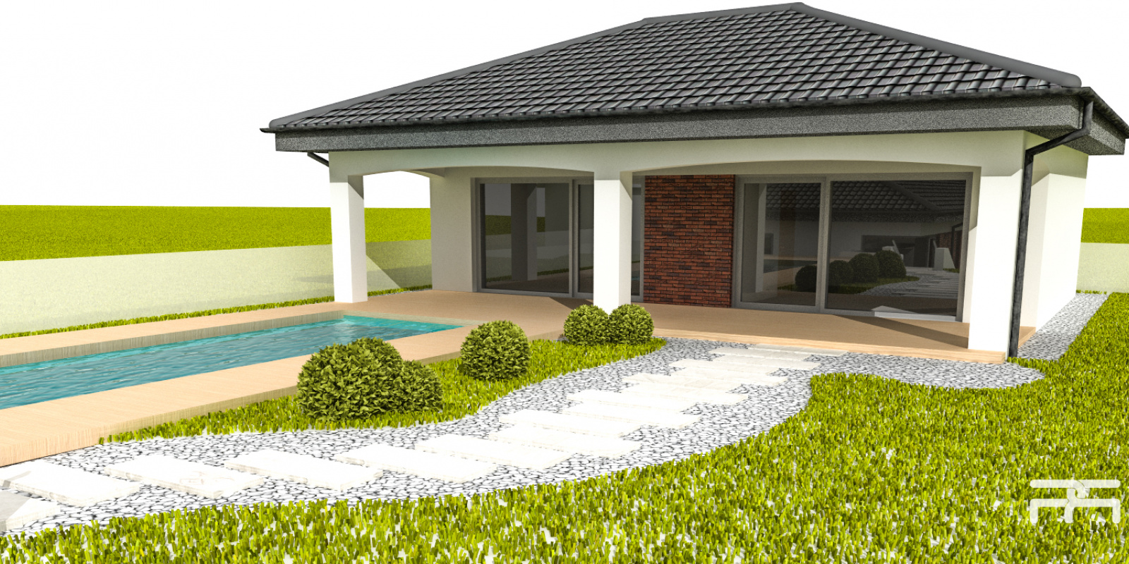 Projekty / Rodinný dom LOG - foto Projekty / Rodinný dom LOG - foto