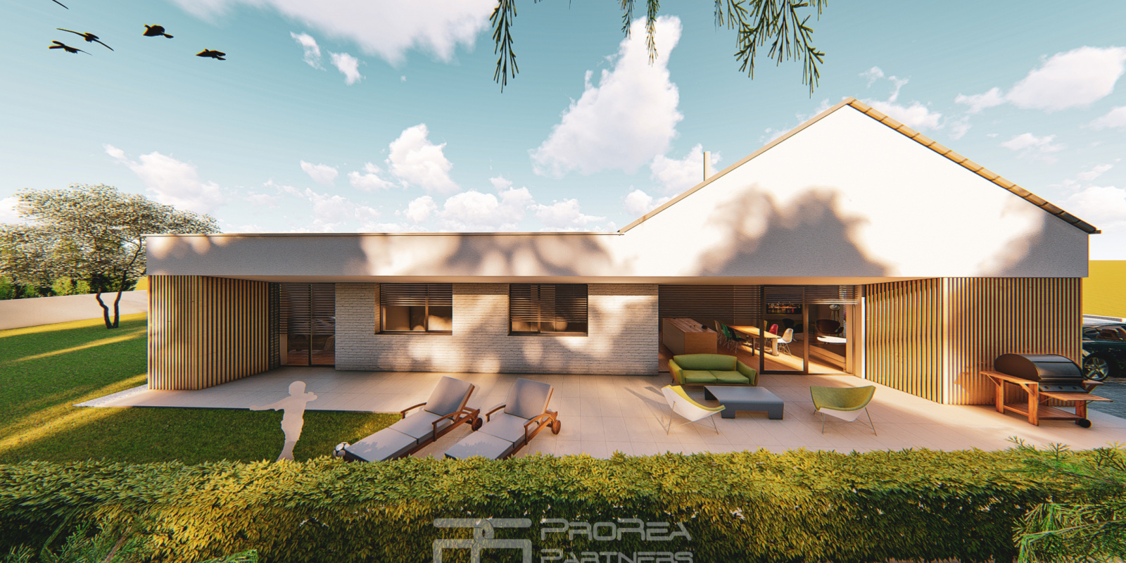 Projekty / RODINNÝ DOM FIBRA Projekty / RODINNÝ DOM FIBRA